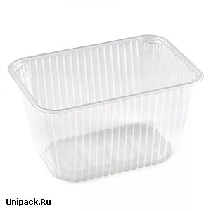 Пластиковые пищевые контейнеры - Контейнер 186*132 мм, 1500 мл, ПП