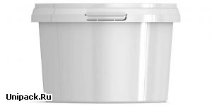 Ведро пластиковое с крышкой JETB 548