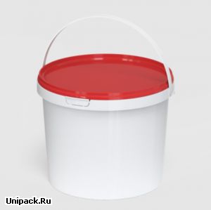 Ведро круглое В5L для 5,7 л для лакокрасочной продукции и бытовой химии