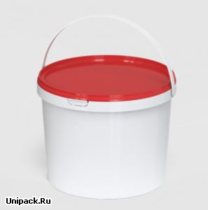 Ведро круглое В6L 11,3 л для лакокрасочной продукции