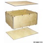 Складной фанерный ящик из 6 мм фанеры (евротара) 580х380х200 мм ExPak Складной фанерный ящик из 6 мм фанеры (евротара) 580х380х200 мм ExPak