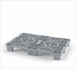 Поддон перфорированный пластиковый 1200х800х140 на ножках серый Поддон перфорированный пластиковый 1200х800х140 на ножках серый