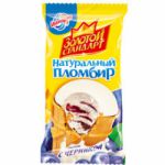 Мороженое Инмарко "Золотой стандарт" пломбир с черникой Мороженое Инмарко "Золотой стандарт" пломбир с черникой