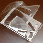 Контейнер для сегмента торта с ложечкой ТР-235-9 (h 82 мм) Контейнер для сегмента торта с ложечкой ТР-235-9 (h 82 мм)