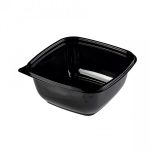 Пищевые контейнеры пластиковые - Контейнер ЮПК-1616, 875 мл, 160*160*69 мм, чёрный Пищевые контейнеры пластиковые - Контейнер ЮПК-1616, 875 мл, 160*160*69 мм, чёрный