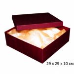 Кашированная коробка крышка-дно, 290х290Х100 Кашированная коробка крышка-дно, 290х290Х100